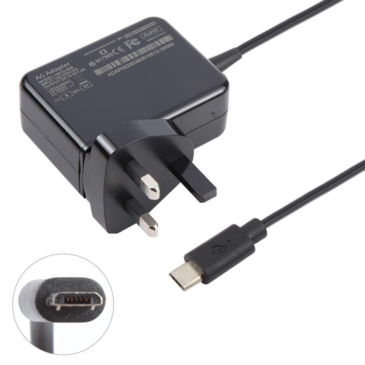 شاحن محول طاقة حائطي 24W 19.5V 1.2A للابتوب Dell Venue 11 Pro