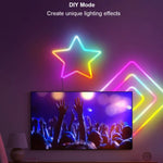 NH021 ضوء حبل نيوني RGB مقاوم للماء بطول 3 أمتار مع مزامنة موسيقى عبر واي فاي TUYA، NH021