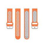 20mm Perforated Breathable Sports Silicone Watch Band, For Garmin Forerunner 645 Music, For Garmin Forerunner Sq2, For Garmin Forerunner Sq2 Music
