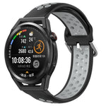 22mm Perforated Breathable Sports Silicone Watch Band, For Huawei Watch GT3 46mm, For Huawei Watch GT Runner, For Huawei Watch 3