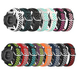 22mm Perforated Breathable Sports Silicone Watch Band, For Huawei Watch 3 Pro New