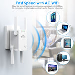 مكرر موسع واي فاي لاسلكي U8 بسرعة 300Mbps، موجه، مكبر إشارة WiFi، قابس أمريكي، قابس أوروبي