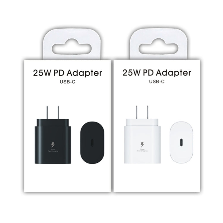 شاحن TA800 PD / PPS بقوة 25 واط بمنفذ Type-C لسامسونج، قابس الولايات المتحدة، قابس الولايات المتحدة