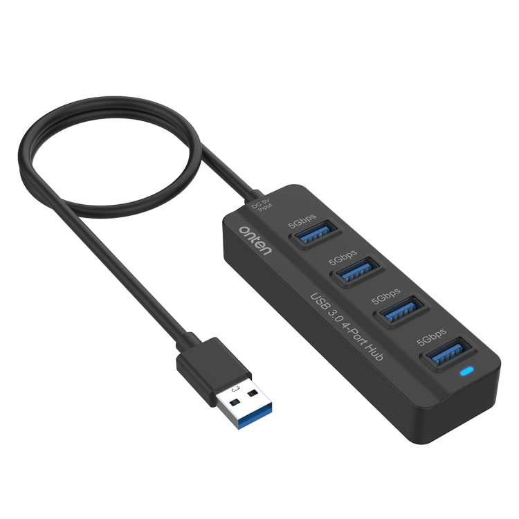 محطة توصيل Onten 5305 4 في 1 USB3.0 بأربعة منافذ، 5305
