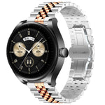 Five Bull Half Round Stainless Steel Watch Band + Strap Removal Tool, For Huawei Watch GT3 SE, For Huawei Watch Buds, For Huawei Watch3 Pro New, For Huawei Watch GT3 Pro 46mm, For Huawei Watch GT Runner, For Huawei Watch GT3 46mm