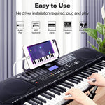 كابل متعدد الوظائف 1 متر 8 بن إلى USB + MIDI لأداة موسيقية إلكترونية و OTG وشحن متوافق مع iOS 10-14، MIDI + OTG