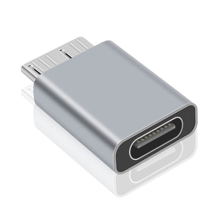 محول JUNSUNMAY USB-C / Type-C أنثى إلى ذكر USB 3.0 Micro B، قطعة واحدة، قطعتان