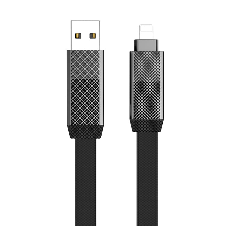 ENKAY ENK-CB134 كابل شحن سريع مغناطيسي مضفر نايلون 4 في 1 بقوة 60 واط USB-A / تايب-سي إلى 8 دبابيس / تايب-سي، 0.15 م، 1.2 م