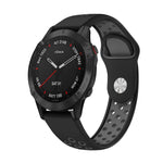 22mm Sports Breathable Silicone Watch Band, For Garmin Fenix 6 GPS, For Garmin Fenix 6 Pro GPS, For Garmin Fenix 6 Sapphire GPS, For Garmin Fenix 5