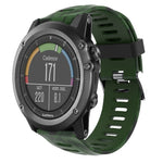 26mm Camouflage Printed Silicone Watch Band, For Garmin Fenix 3 Sapphire, For Garmin Descent MK 1, For Garmin Descent MK 2, For Garmin Descent MK 2i