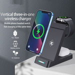قاعدة شحن لاسلكي Qi بقوة 15 واط B20A متوافقة مع iPhone و iWatch و Airpods، B20A لأبل
