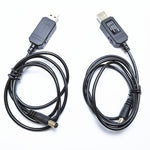 كابل محول رفع جهد USB من DC 5V إلى DC 9V 12V مع محول رفع جهد 1A ومنظم طاقة مع شاشة LED، من DC 5V إلى DC 9V 12V
