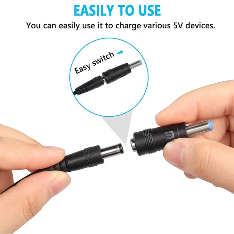 كابل محول رفع جهد USB من DC 5V إلى DC 9V 12V مع محول رفع جهد 1A ومنظم طاقة مع شاشة LED، من DC 5V إلى DC 9V 12V