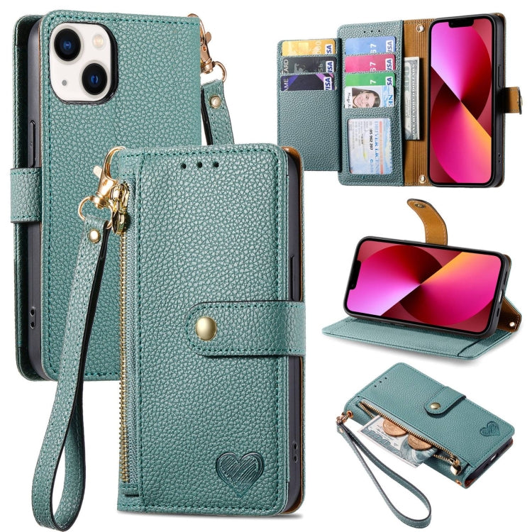 غطاء هاتف من الجلد مع سحاب وحزام معصم، لهواتف iPhone 14 Pro Max، iPhone 7 / 8 / SE 2022، iPhone 13 Pro Max، iPhone 13 Pro، iPhone 13، iPhone 12 / 12 Pro، iPhone 12 Pro Max، iPhone 11 Pro Max