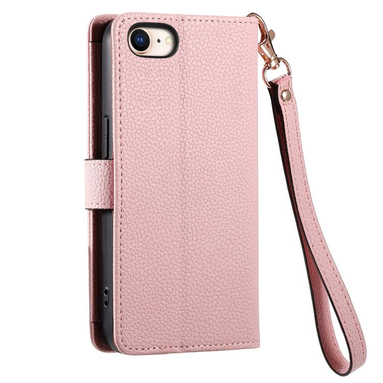 حافظة هاتف جلدية بحبل بسحاب حب، لهواتف iPhone 17e / 16e، iPhone 17 Pro Max، iPhone 17 Pro، iPhone 17، iPhone Air، iPhone 16 Pro Max، iPhone 16 Pro، iPhone 16 Plus