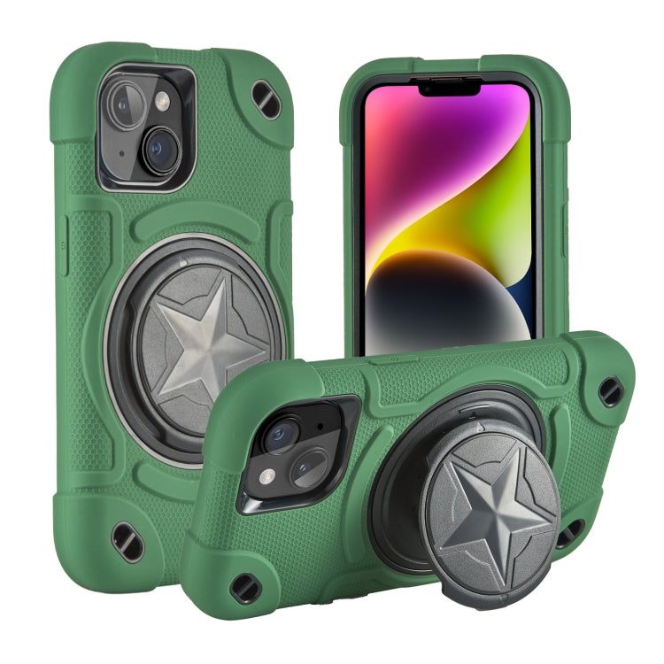 Shield PC Hybrid Silicone Phone Case, For iPhone 14, For iPhone 14 Pro Max, For iPhone 13 Pro Max, For iPhone 13