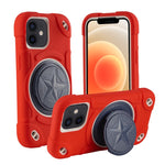 Shield PC Hybrid Silicone Phone Case, For iPhone 12, For iPhone 12 Pro Max, For iPhone 12 Pro