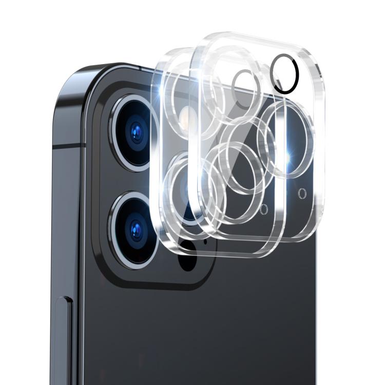 2 قطعة فيلم زجاج مقسى عدسة كاميرا خلفية ENKAY Hat-Prince 9H، لهواتف iPhone 17e / 16e، iPhone 17 Pro Max، iPhone 17 Pro، iPhone 17، iPhone Air، iPhone 16 Pro / 16 Pro Max، iPhone 16 / 16 Plus، iPhone 15 Pro / 15 Pro Max