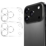 2 قطعة فيلم زجاج مقسى عدسة كاميرا خلفية ENKAY Hat-Prince 9H، لهواتف iPhone 17e / 16e، iPhone 17 Pro Max، iPhone 17 Pro، iPhone 17، iPhone Air، iPhone 16 Pro / 16 Pro Max، iPhone 16 / 16 Plus، iPhone 15 Pro / 15 Pro Max