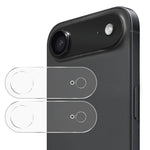 2 قطعة فيلم زجاج مقسى عدسة كاميرا خلفية ENKAY Hat-Prince 9H، لهواتف iPhone 17e / 16e، iPhone 17 Pro Max، iPhone 17 Pro، iPhone 17، iPhone Air، iPhone 16 Pro / 16 Pro Max، iPhone 16 / 16 Plus، iPhone 15 Pro / 15 Pro Max
