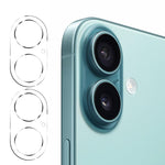 2 قطعة فيلم زجاج مقسى عدسة كاميرا خلفية ENKAY Hat-Prince 9H، لهواتف iPhone 17e / 16e، iPhone 17 Pro Max، iPhone 17 Pro، iPhone 17، iPhone Air، iPhone 16 Pro / 16 Pro Max، iPhone 16 / 16 Plus، iPhone 15 Pro / 15 Pro Max