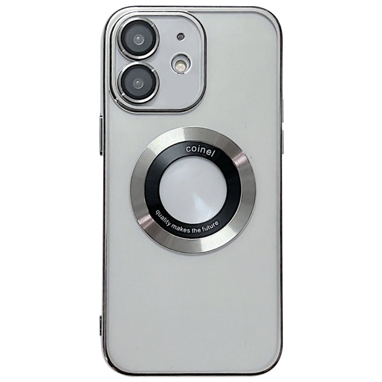 غطاء هاتف TPU مطلي بالكهرباء مع دعم MagSafe، لهواتف iPhone 11، iPhone 11 Pro
