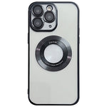 غطاء هاتف TPU مطلي بالكهرباء مع دعم MagSafe، لهواتف iPhone 11، iPhone 11 Pro