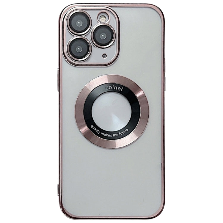 غطاء هاتف TPU مطلي بالكهرباء مع دعم MagSafe، لهواتف iPhone 11، iPhone 11 Pro