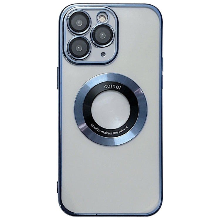 غطاء هاتف TPU مطلي بالكهرباء مع دعم MagSafe، لهواتف iPhone 11، iPhone 11 Pro