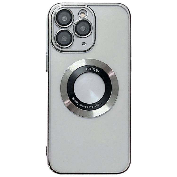 غطاء هاتف TPU مطلي بالكهرباء مع دعم MagSafe، لهواتف iPhone 11، iPhone 11 Pro