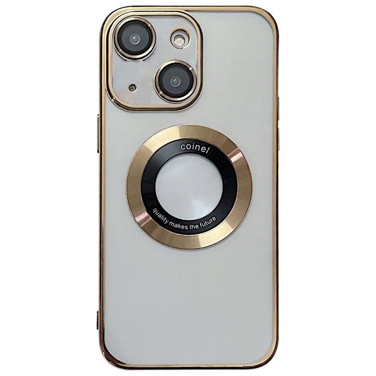 غطاء هاتف TPU مطلي بالكهرباء مع دعم MagSafe، لهواتف iPhone 16 Pro، iPhone 16 Plus، iPhone 16، iPhone 15 Pro Max، iPhone 15 Pro، iPhone 15 Plus