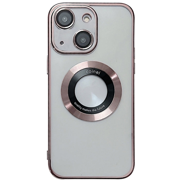 غطاء هاتف TPU مطلي بالكهرباء مع دعم MagSafe، لهواتف iPhone 16 Pro، iPhone 16 Plus، iPhone 16، iPhone 15 Pro Max، iPhone 15 Pro، iPhone 15 Plus