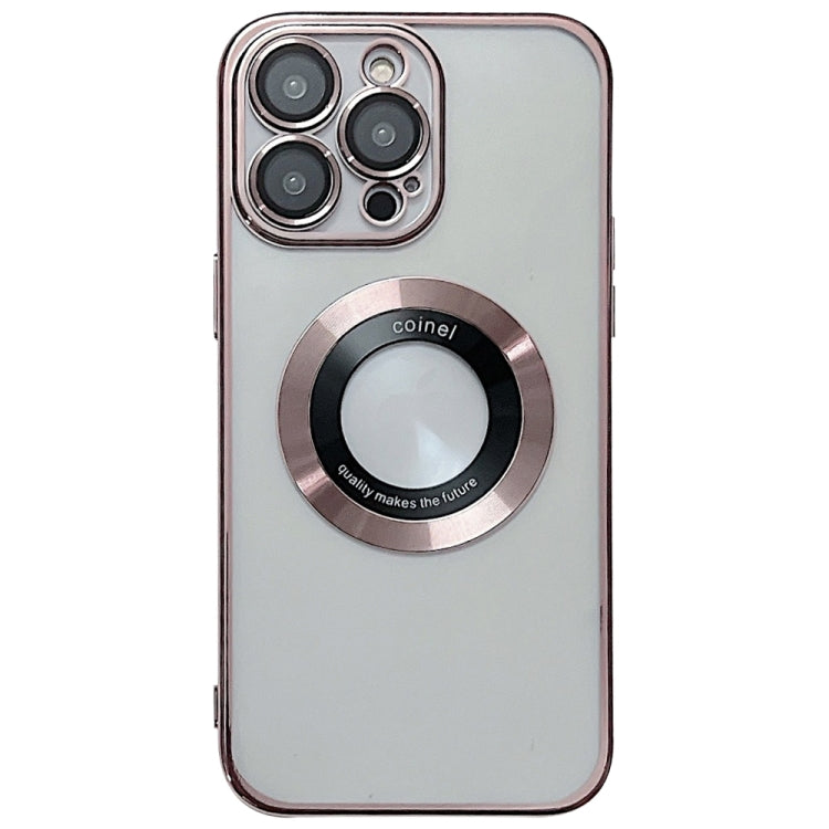 غطاء هاتف TPU مطلي بالكهرباء مع دعم MagSafe، لهواتف iPhone 16 Pro، iPhone 16 Plus، iPhone 16، iPhone 15 Pro Max، iPhone 15 Pro، iPhone 15 Plus