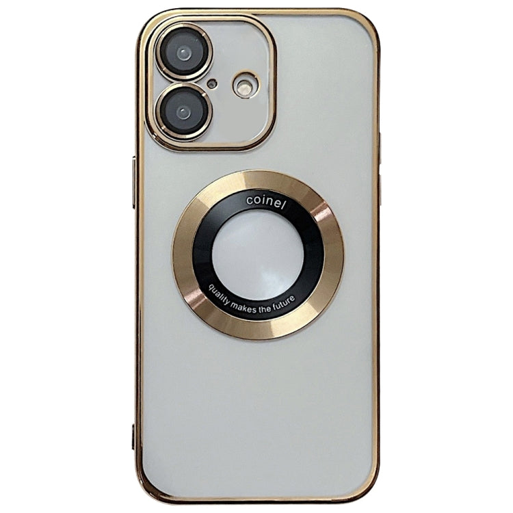 غطاء هاتف TPU مطلي بالكهرباء مع دعم MagSafe، لهواتف iPhone 16 Pro، iPhone 16 Plus، iPhone 16، iPhone 15 Pro Max، iPhone 15 Pro، iPhone 15 Plus