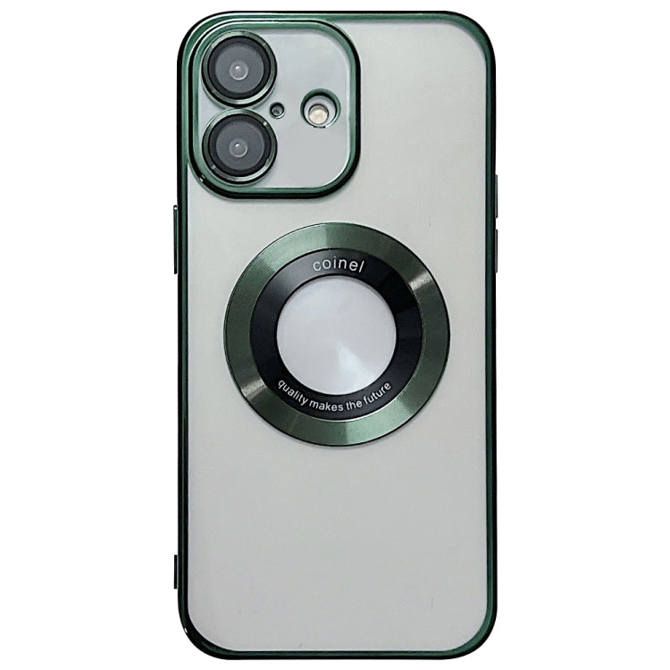 غطاء هاتف TPU مطلي بالكهرباء مع دعم MagSafe، لهواتف iPhone 16 Pro، iPhone 16 Plus، iPhone 16، iPhone 15 Pro Max، iPhone 15 Pro، iPhone 15 Plus