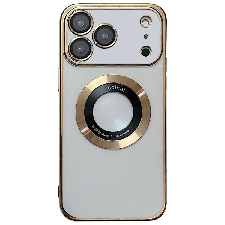 غطاء هاتف TPU مطلي بالكهرباء مع دعم MagSafe، لهواتف iPhone 17e / 16e، iPhone 17 Pro Max، iPhone 17 Pro، iPhone 17، iPhone Air، iPhone 16 Pro Max