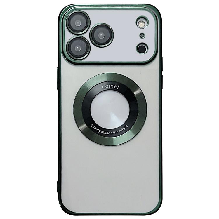 غطاء هاتف TPU مطلي بالكهرباء مع دعم MagSafe، لهواتف iPhone 17e / 16e، iPhone 17 Pro Max، iPhone 17 Pro، iPhone 17، iPhone Air، iPhone 16 Pro Max