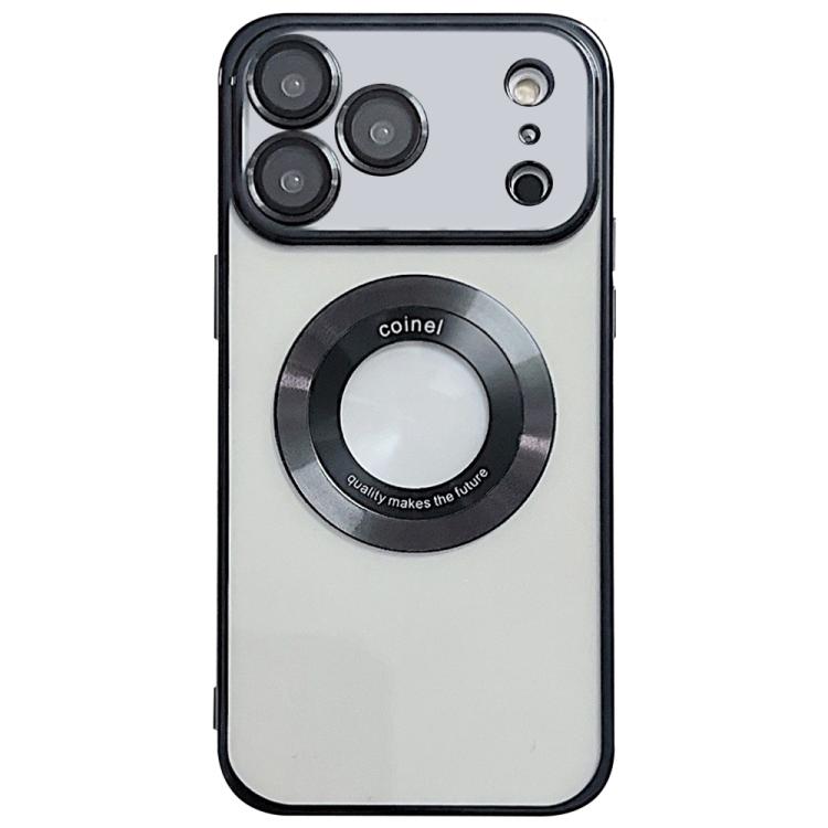 غطاء هاتف TPU مطلي بالكهرباء مع دعم MagSafe، لهواتف iPhone 17e / 16e، iPhone 17 Pro Max، iPhone 17 Pro، iPhone 17، iPhone Air، iPhone 16 Pro Max