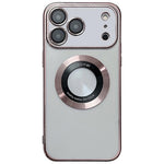 غطاء هاتف TPU مطلي بالكهرباء مع دعم MagSafe، لهواتف iPhone 17e / 16e، iPhone 17 Pro Max، iPhone 17 Pro، iPhone 17، iPhone Air، iPhone 16 Pro Max
