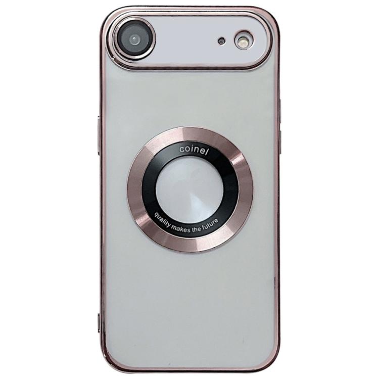 غطاء هاتف TPU مطلي بالكهرباء مع دعم MagSafe، لهواتف iPhone 17e / 16e، iPhone 17 Pro Max، iPhone 17 Pro، iPhone 17، iPhone Air، iPhone 16 Pro Max