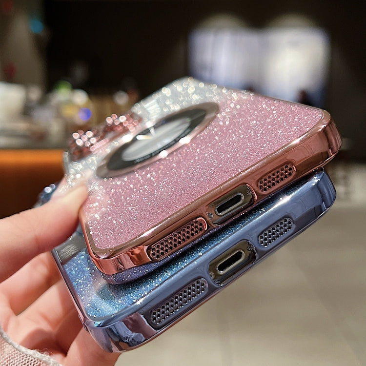 غطاء هاتف TPU مع تدرج لامع مطلي بالكهرباء ومتوافق مع MagSafe، لأجهزة iPhone 14، iPhone 14 Pro، iPhone 14 Pro Max، iPhone 13 Pro Max، iPhone 13 Pro، iPhone 13