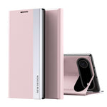 غطاء هاتف جلدي مع امتصاص مطلي بالكهرباء من الجانب، لأجهزة iPhone 17e / 16e، iPhone 17 Pro Max، iPhone 17 Pro، iPhone 17، iPhone Air، iPhone 16 Pro Max