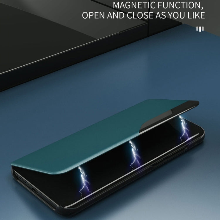 غطاء هاتف جلدي بغطاء جانبي للعرض، لأجهزة iPhone 17e / 16e، iPhone 17 Pro Max، iPhone 17 Pro، iPhone 17، iPhone Air، iPhone 16 Pro Max، iPhone 16 Pro، iPhone 16 Plus
