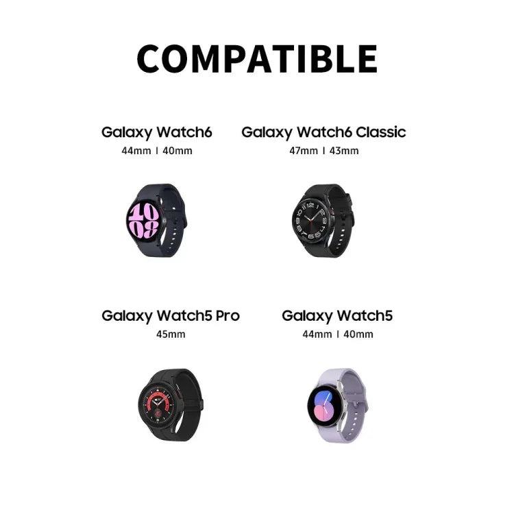 قاعدة شحن سيليكون غير قابلة للانزلاق لـ Samsung Galaxy Watch6 / Watch6 Classic / Watch5 / Watch5 Pro من JUNSUNMAY