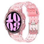 TPU Integrated Silicone Watch Band, For Samsung Galaxy Watch6 44mm, For Samsung Galaxy Watch6 40mm
