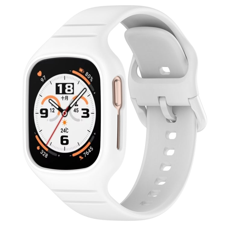 Integrated Fully Enclosed Silicone Watch Band, For Honor Watch 4