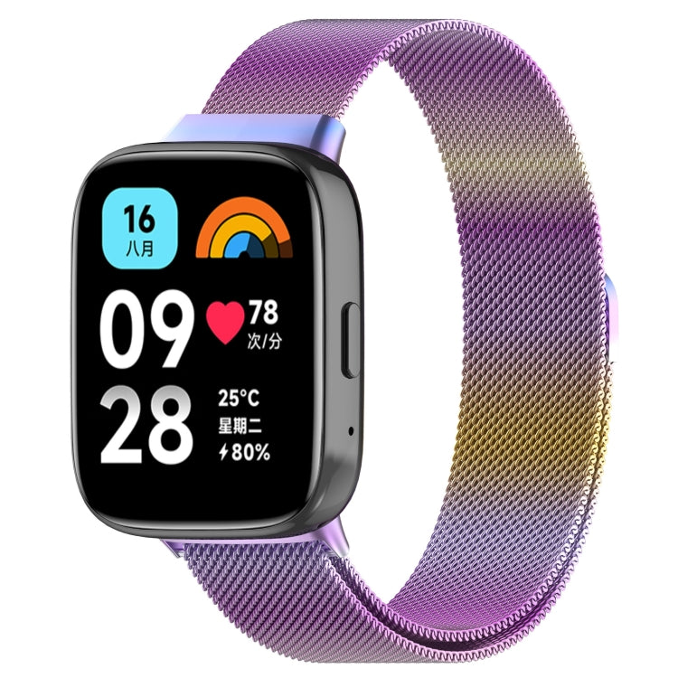 Milan Magnetic Steel Mesh Watch Band, For Redmi Watch 3 Active, For Redmi Watch 3 Lite