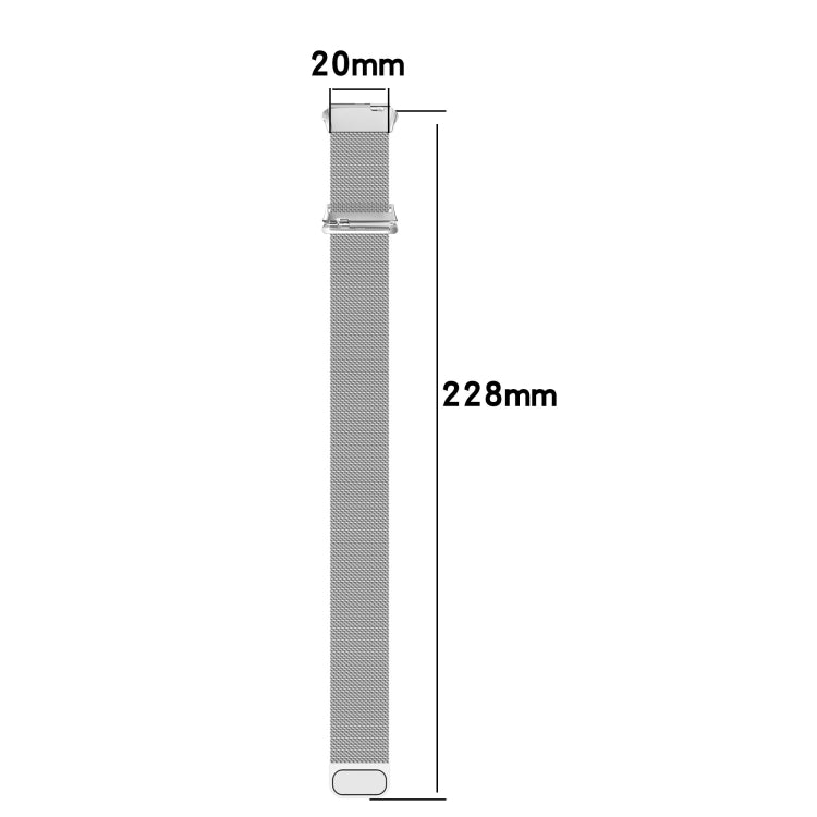 Milan Magnetic Steel Mesh Watch Band, For Redmi Watch 3 Active, For Redmi Watch 3 Lite