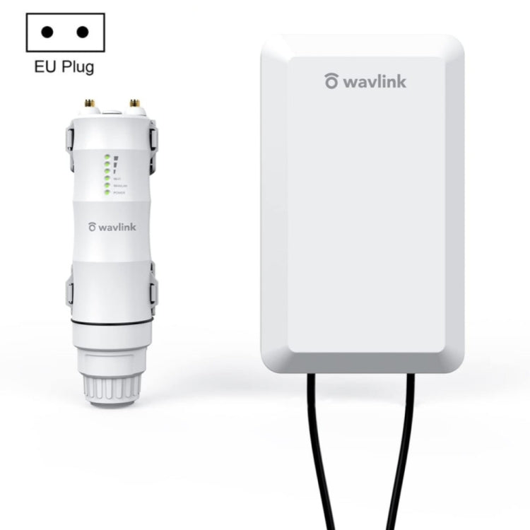موسع واي فاي خارجي مقاوم للطقس WAVLINK WN570HP2 بسرعة 300Mbps مكرر نقطة وصول لاسلكية، قابس أمريكي، قابس أوروبي