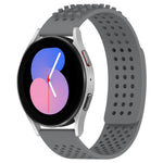 سوار ساعة سيليكون قابل للتنفس بنقاط ثلاثية الأبعاد مع ثقوب 20 مم، لساعة Samsung Galaxy Watch 5 مقاس 44 مم، لساعة Samsung Galaxy Watch 5 Pro مقاس 45 مم، لساعة Samsung Galaxy Watch 5 مقاس 40 مم
